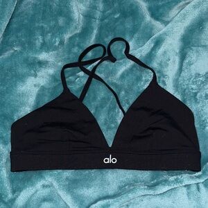 ALO Yoga Classic Black Bralette